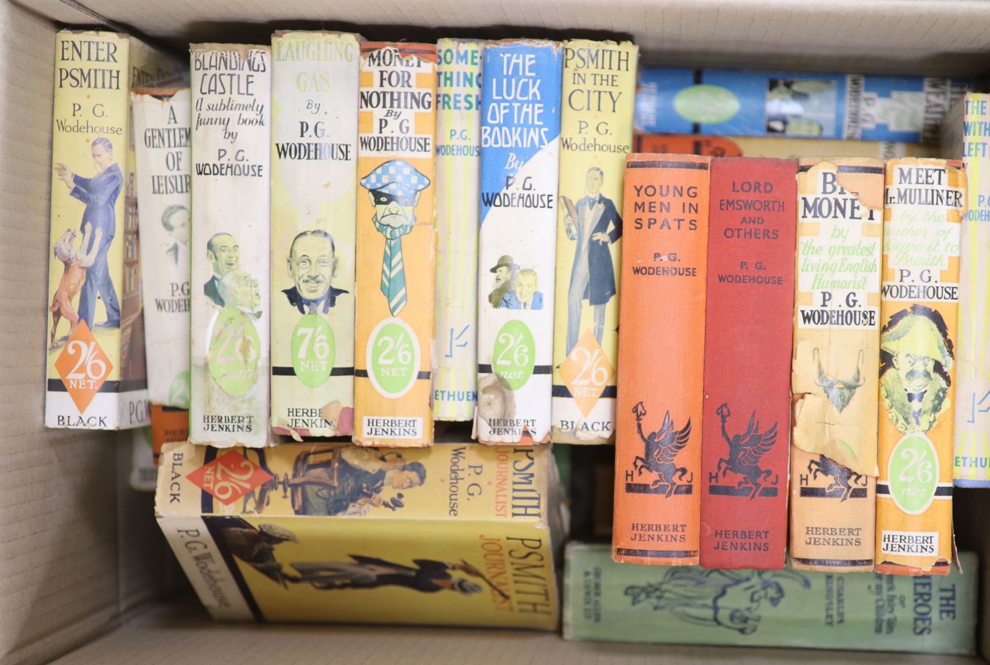 A quantity of P.G.Wodehouse books